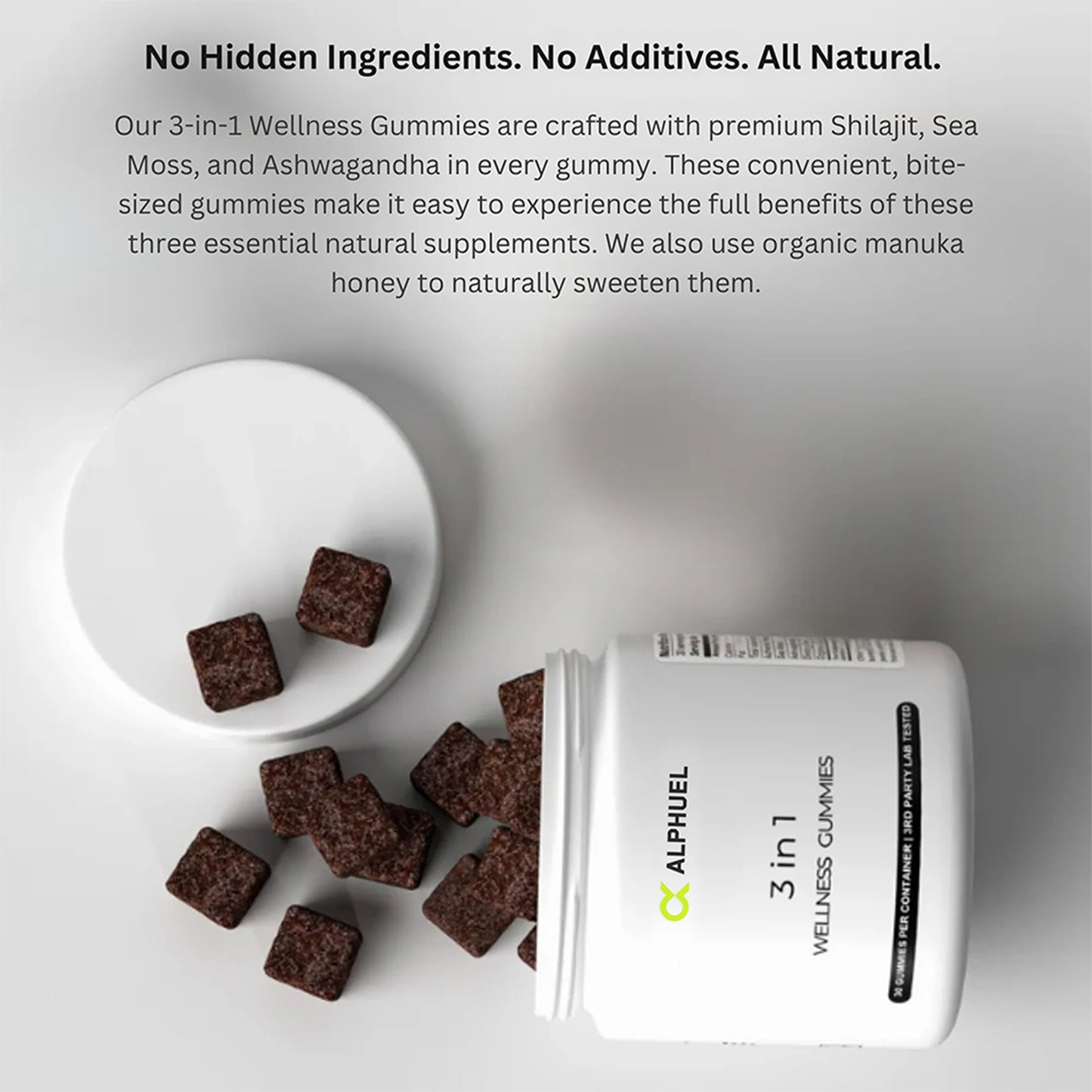 Alphuel™ 3-in-1 Wellness Gummies