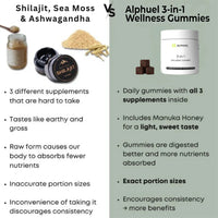Alphuel™ 3-in-1 Wellness Gummies
