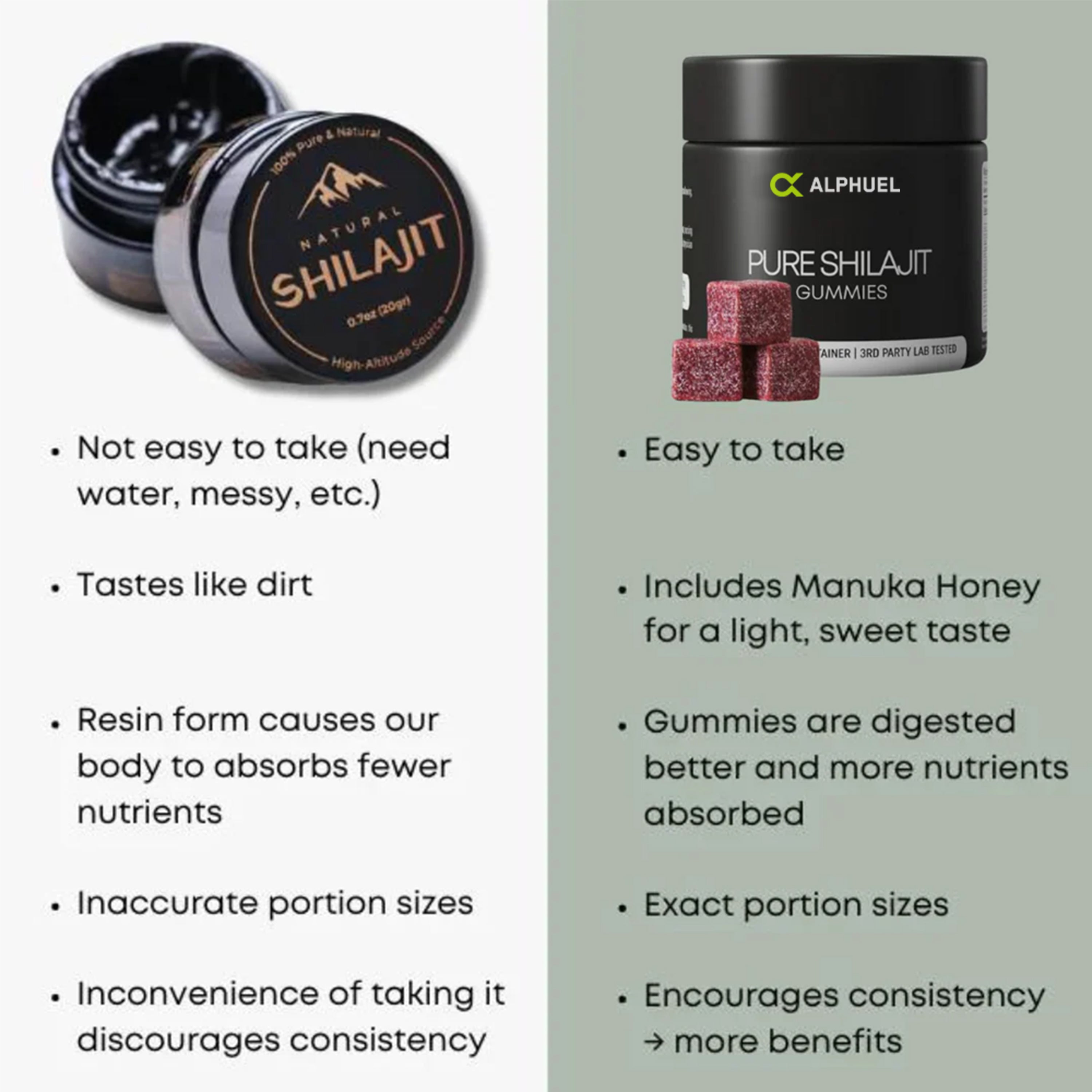 Alphuel™ Shilajit Gummies