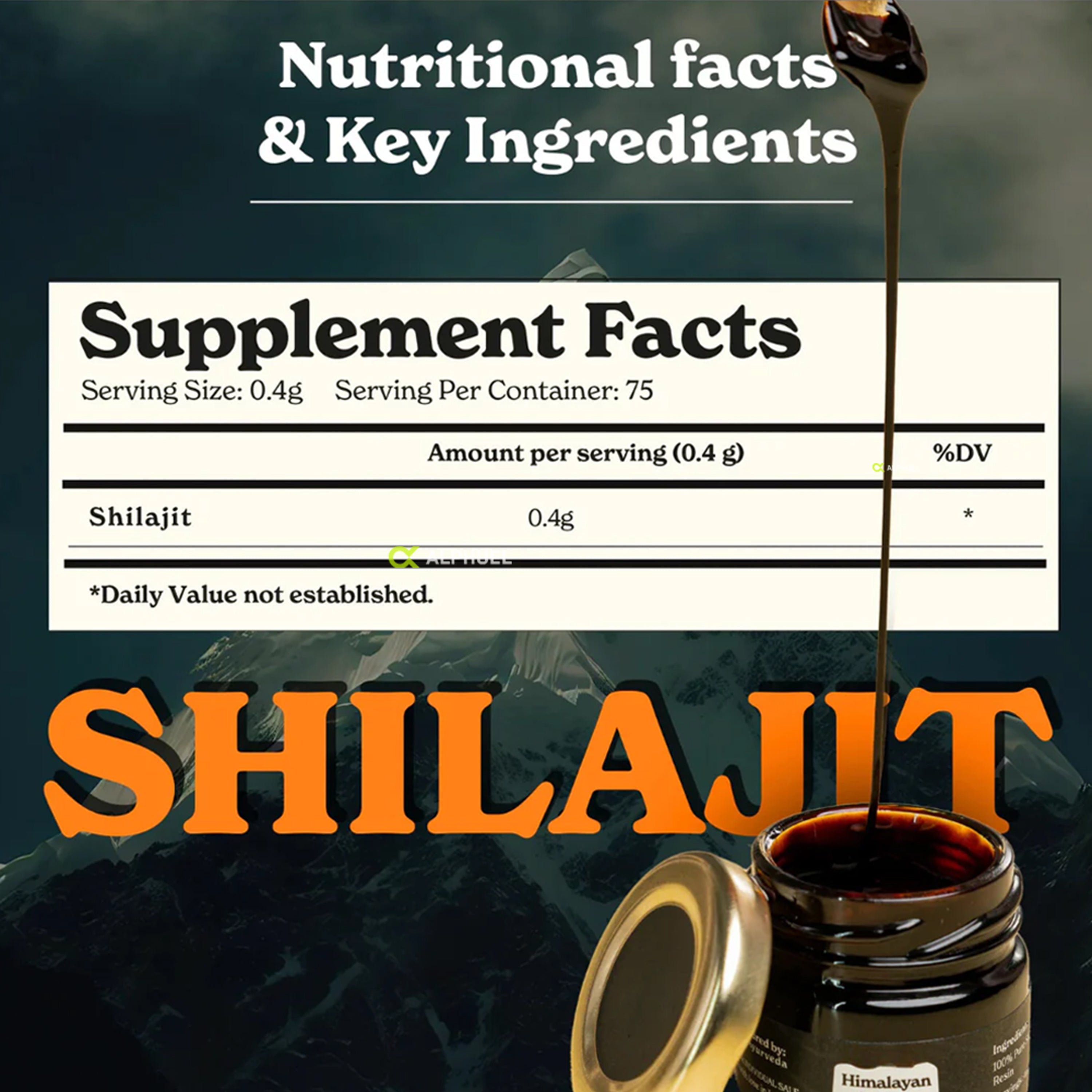 Alphuel™ Pure Shilajit Resin