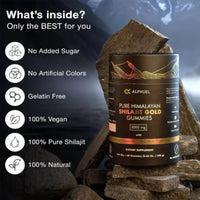 Alphuel™ Pure Shilajit Gummies