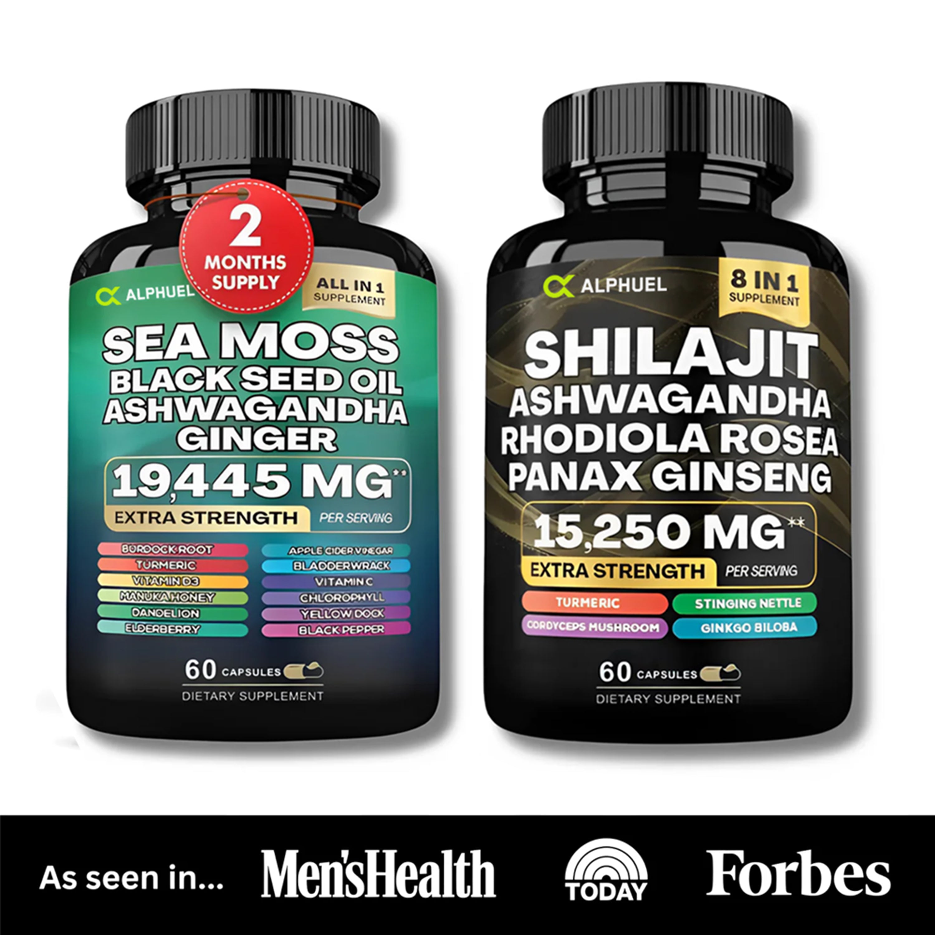 Alphuel™ Sea Moss & Shilajit Ultimate Supplement Bundle